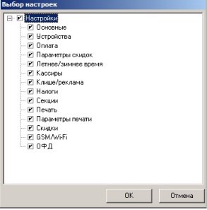 Схема проведения экспорта